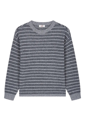 TOMBOY striped knit sweater - Grey