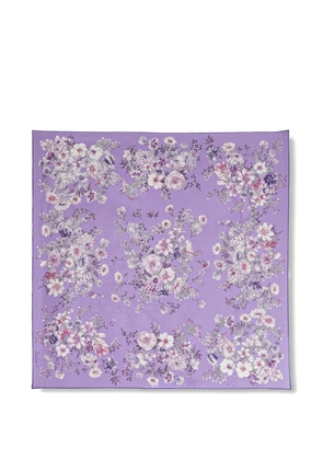 LUISA SPAGNOLI Risoluto silk foulard - Purple