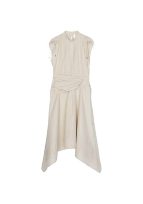 3.1 Phillip Lim asymmetric-hem midi dress - Neutrals