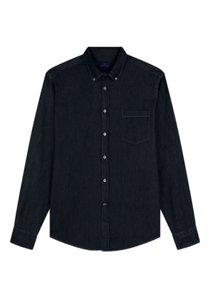 Paul & Shark denim button-down shirt - Black