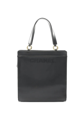 CHANEL Pre-Owned 1997-1999 leather tote bag - Black