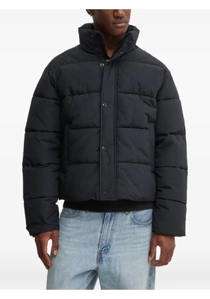 Abercrombie & Fitch padded zip-up jacket - Black