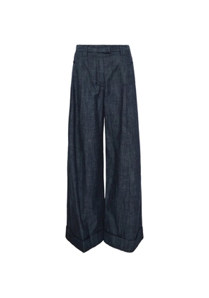 3.1 Phillip Lim Shirting wide-leg jeans - Blue