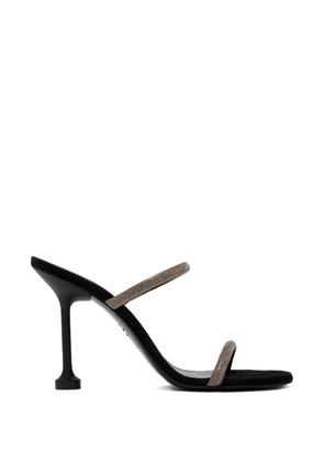 Stuart Weitzman embellished heeled sandals - Black