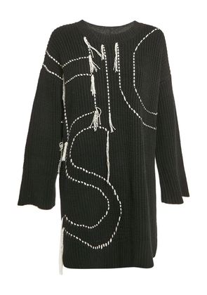 JOSEPH cotton knitted top - Black