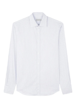 Paul & Shark stripe-pattern cotton shirt - White