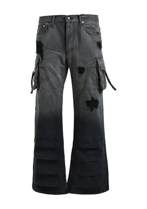 BREATH distressed cargo trousers - Grey