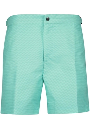 Frescobol Carioca Copacabana tailored swim shorts - Green