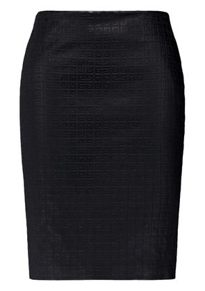 Givenchy 4G leather skirt - Black