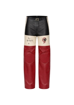 Enfants Riches Déprimés tripping moto trousers - Red