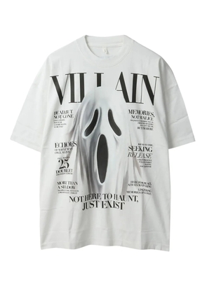 Doublet Villain Cover printed T-shirt - White
