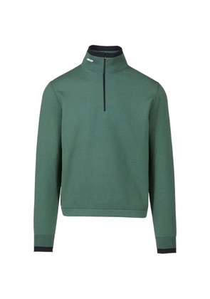 Aztech Mountain St. Moritz half-zip angus sweater - Green