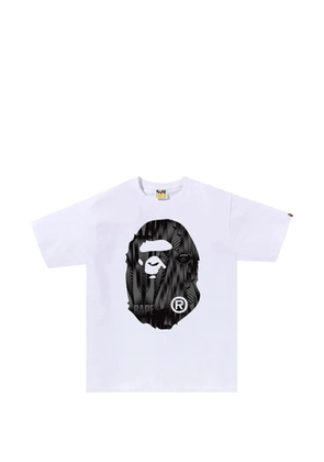 A BATHING APE® Speed-Racer Big Ape Head T-shirt - White
