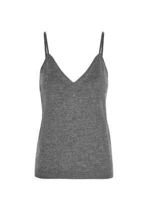 Lisa Yang V-neck strap top - Grey