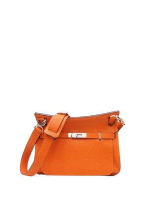 Hermès Pre-Owned 2012 Clemence Verso Jypsiere 28 crossbody bag - Orange