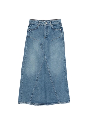 Patrizia Pepe denim maxi skirt - Blue