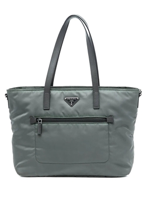 Prada Pre-Owned 2013-2025 Tessuto Zip Top Convertible Tote satchel - Grey