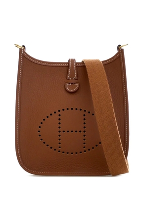 Hermès Pre-Owned 2023 Clemence Evelyne 16 TPM crossbody bag - Brown