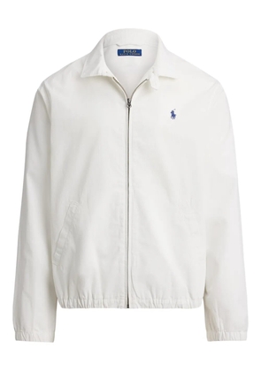 Polo Ralph Lauren zip-up logo-detail jacket - Neutrals