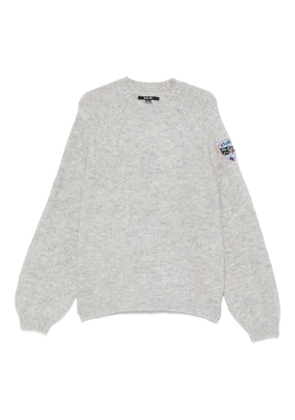 Ksubi patch-detail sweater - Grey