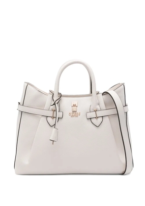 GUESS USA Yesba top-handle tote bag - White