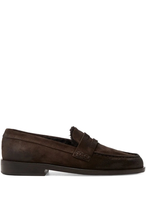 Marsèll Mocasso panelled loafers - Brown