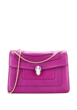 Bvlgari Pre-Owned Serpenti Forever Square Leather Medium shoulder bag - Pink