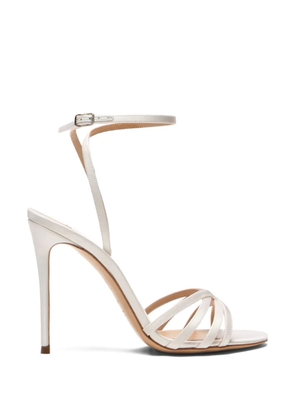 Casadei Julia satin sandals - White