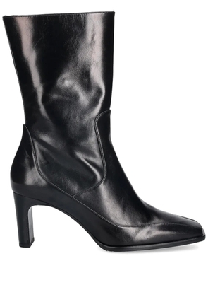 BILLI BI square-toe boots - Black