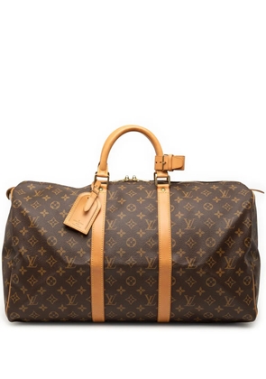 Louis Vuitton Pre-Owned 1995 Monogram Keepall 50 travel bag - Brown