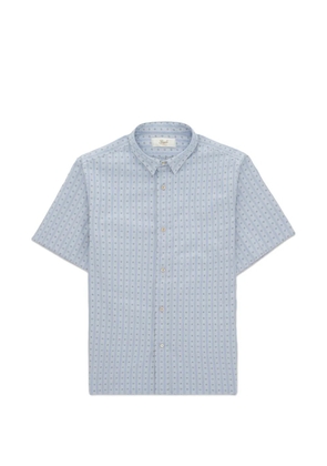 Fortela checkered pattern shirt - Blue