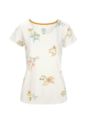 PIP STUDIO floral-print T-shirt - Neutrals