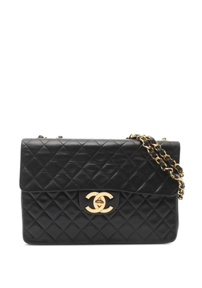 CHANEL Pre-Owned 1991-1994 Classic Flap chain-strap quilted shoulder bag - Black