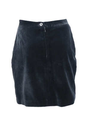 JOSEPH velvet pencil mini skirt - Black
