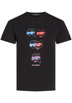 Karl Lagerfeld printed T-shirt - Black