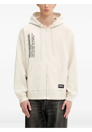 Neighborhood zip-up hoodie - Neutrals