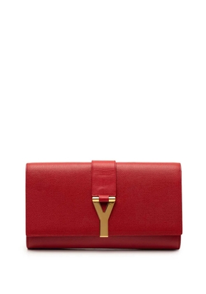 Saint Laurent Pre-Owned 2013-2025 Textured Leather Chyc Ligne clutch bag