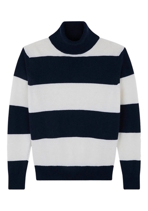 Paul & Shark turtleneck striped sweater - Blue