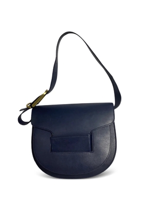 Tory Burch flap-top leather shoulder bag - Blue