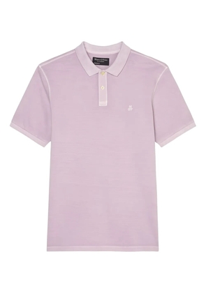 Marc O'Polo logo-embroidered polo shirt - Purple