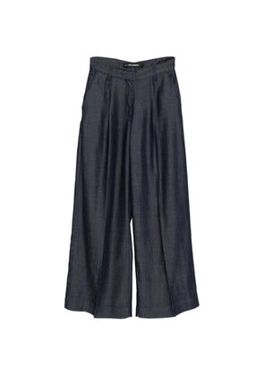 Karl Lagerfeld logo-embroidered jeans - Blue