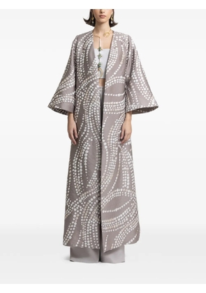 Gemy Maalouf structured cape - Grey