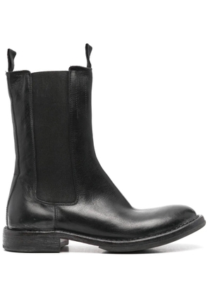 Moma leather boots - Black