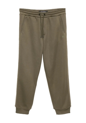 Karl Lagerfeld logo-embossed trousers - Green