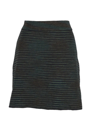 Missoni Pre-Owned striped mini skirt - Black