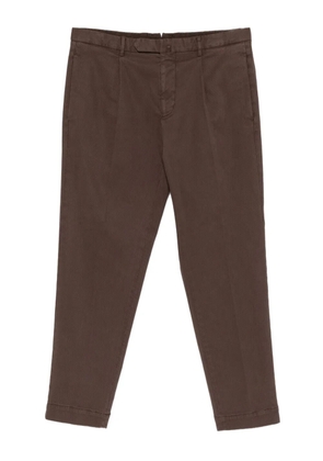 Dell'oglio pleated trousers - Brown