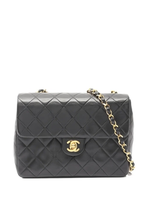 CHANEL Pre-Owned 1989-1991 mini matelassé shoulder bag - Black