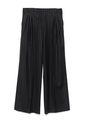 Casablanca Pinstripe trousers - Black