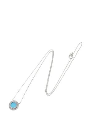 Tiffany & Co. Pre-Owned 2010s Two Circle turquoise necklace - Silver
