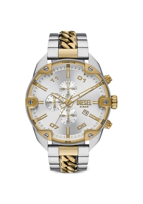 Diesel Spiked 49mm watch - Silver